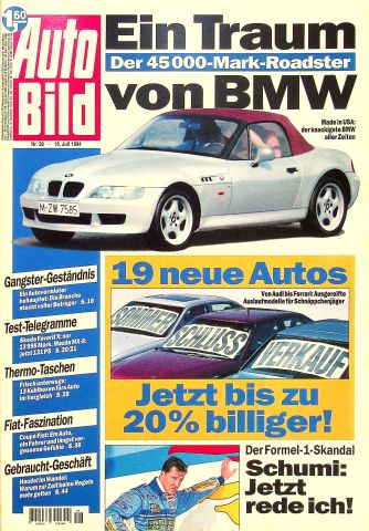 Deckblatt Auto Bild (28/1994)